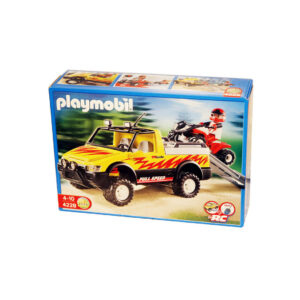 Playmobil 4228 Pick-Up con quad de carreras ¡Descatalogado! | clickclack.es