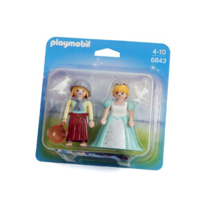 Playmobil 6843 DuoPack Princesa y aldeana ¡Descatalogado! | clickclack.es
