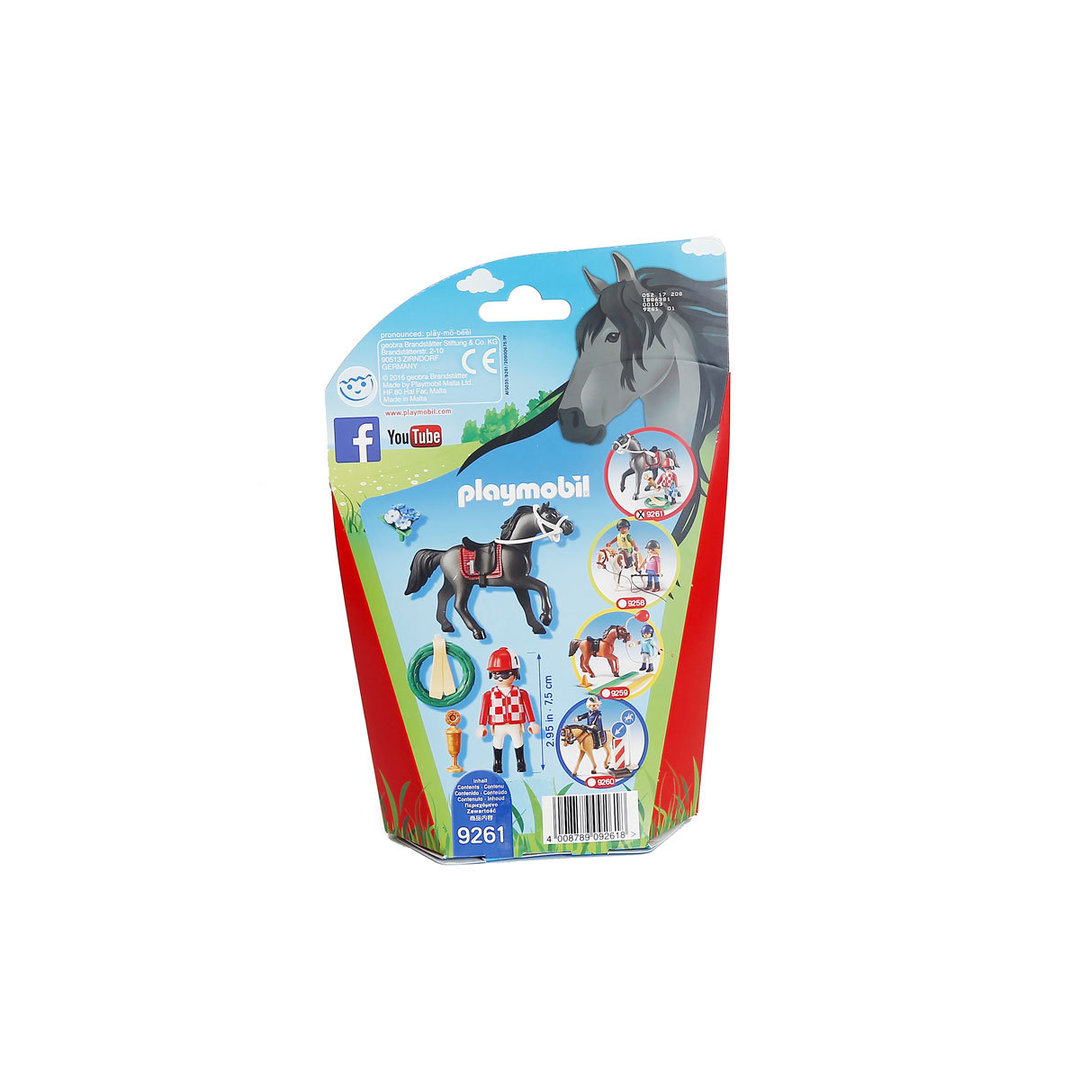 Playmobil 9261 Jinete de competición ¡Nuevo! | clickclack.es