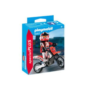 Playmobil 9357 Special Plus Piloto con moto de cross ¡Descatalogado! | clickclack.es