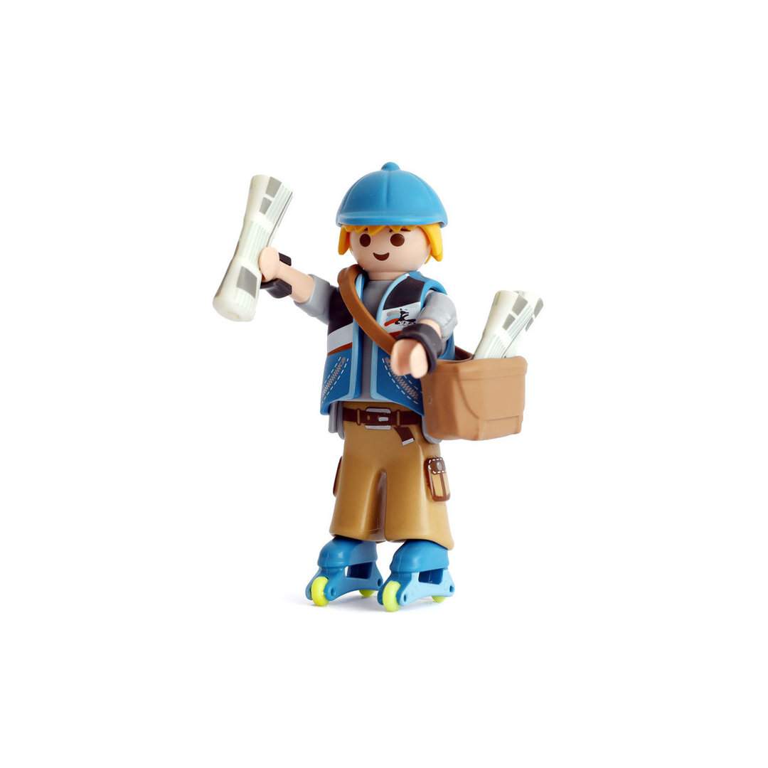 Playmobil 9332 Repartidor de periódicos ¡Serie 13! | clickclack.es