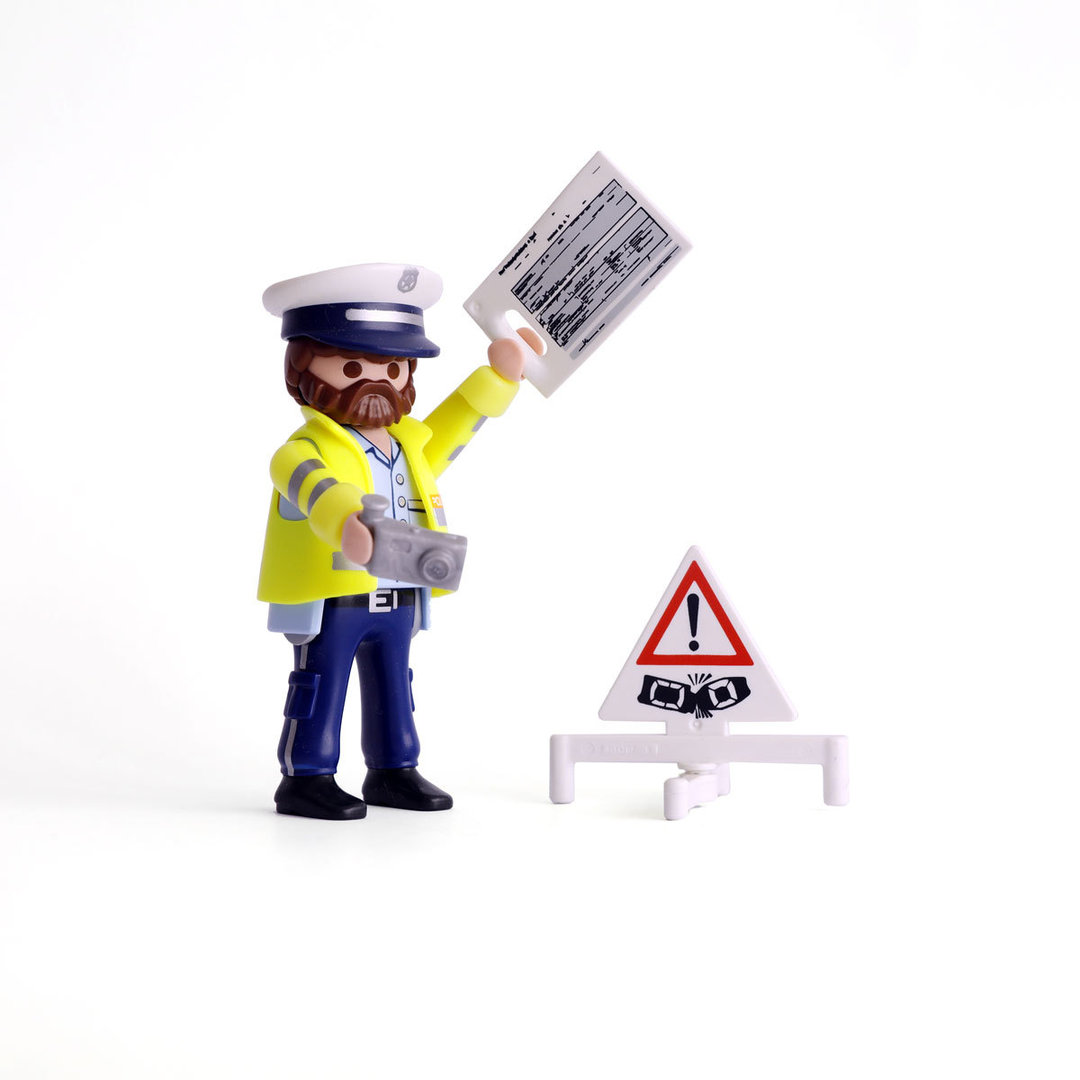 Playmobil 9332 Policia de tráfico ¡Serie 13! | clickclack.es