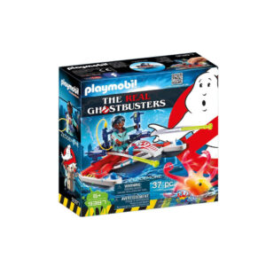 Playmobil 9387 Zeddemore con moto de agua ¡Cazafantasmas! | clickclack.es