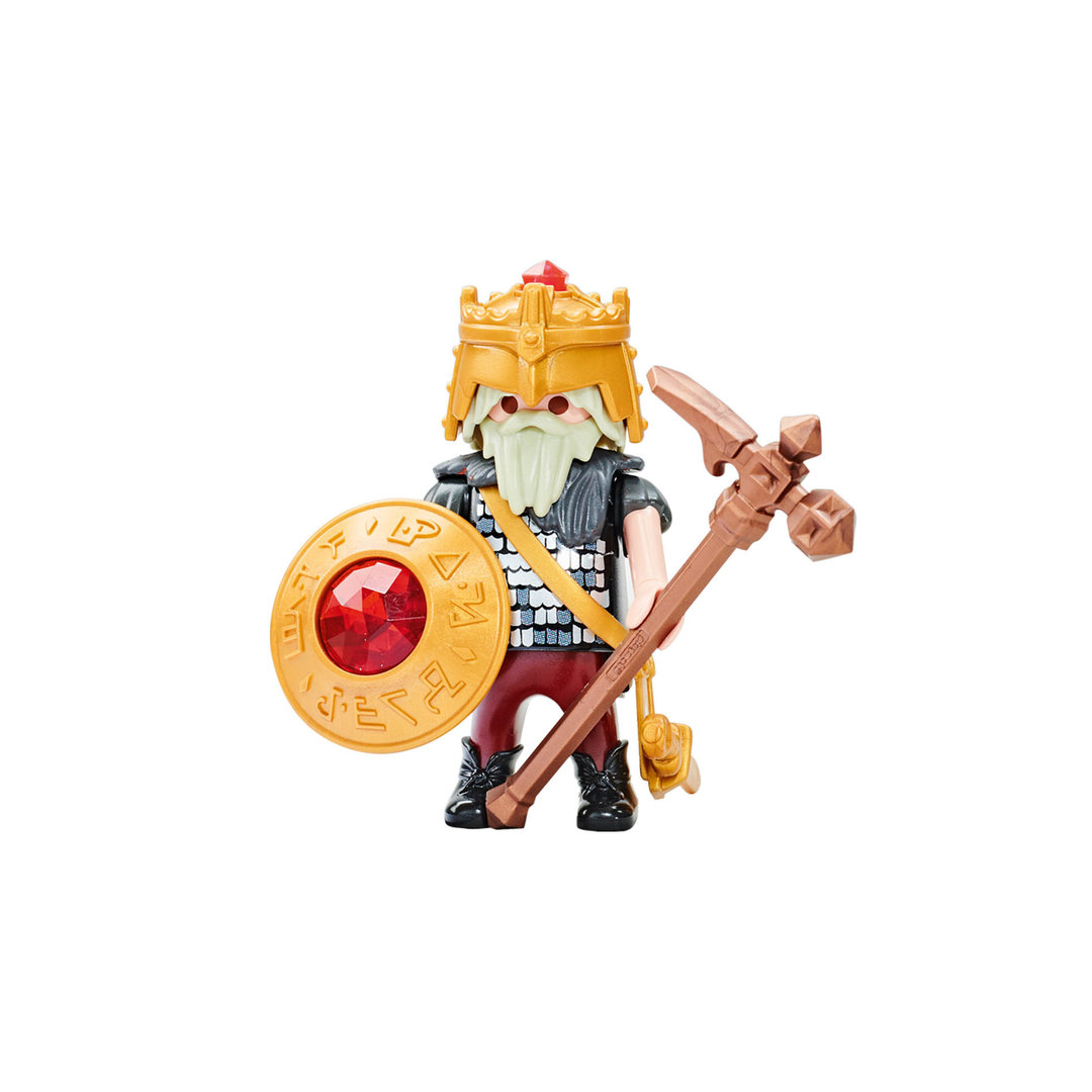 Playmobil 6587 Jefe de los guerreros enanos ¡Medieval! | clickclack.es