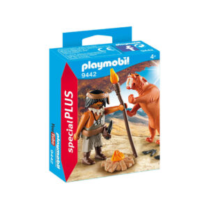 Playmobil 9442 Special Plus Neandertal con diente de sable ¡Descatalogado! | clickclack.es