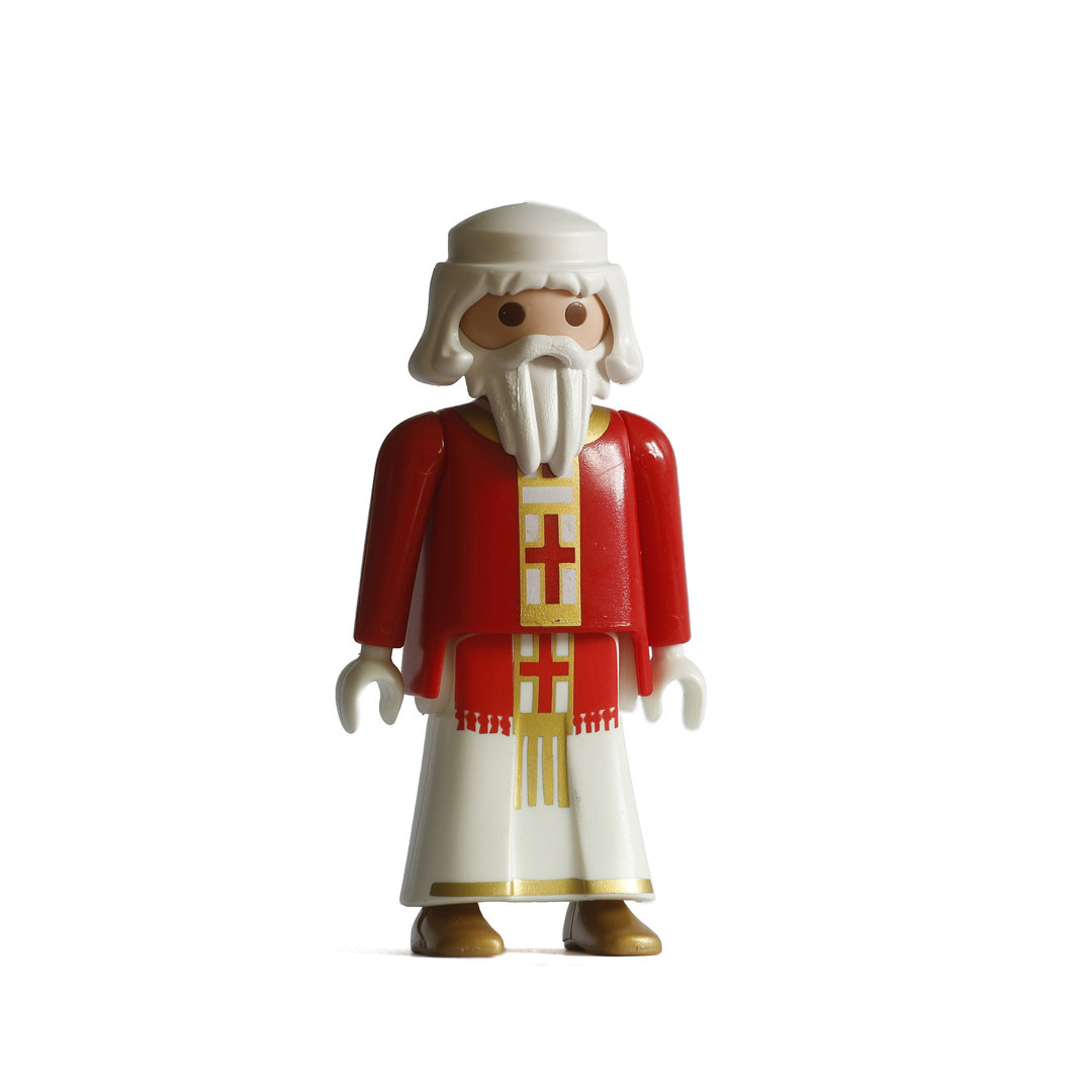 Playmobil Arzobispo con traje rojo y blanco ¡Mercadillo! | clickclack.es