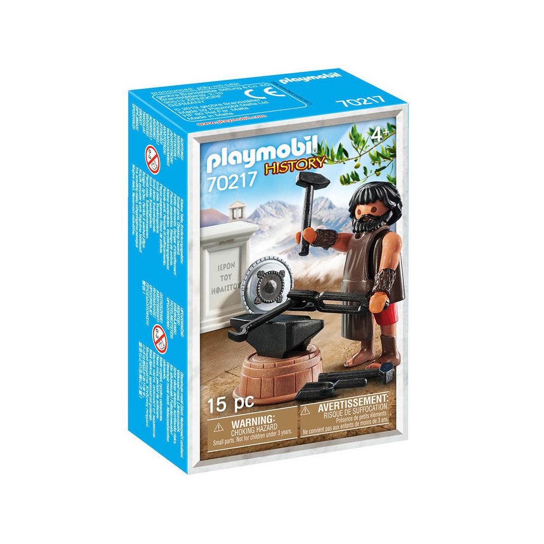 Playmobil 70217 Dios Griego Hefesto ¡Exclusivo! | clickclack.es