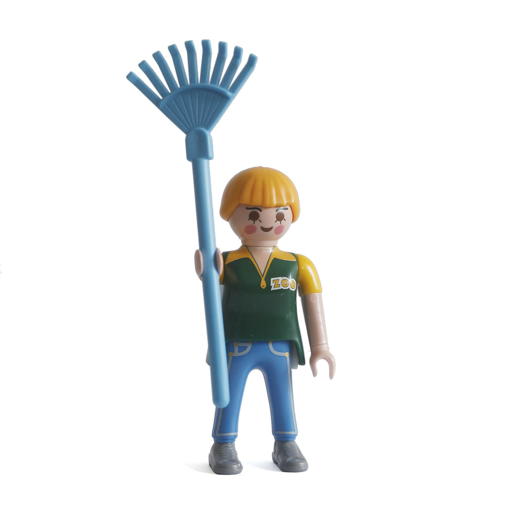 Playmobil Cuidadora del Zoo ¡Mercadillo! | clickclack.es