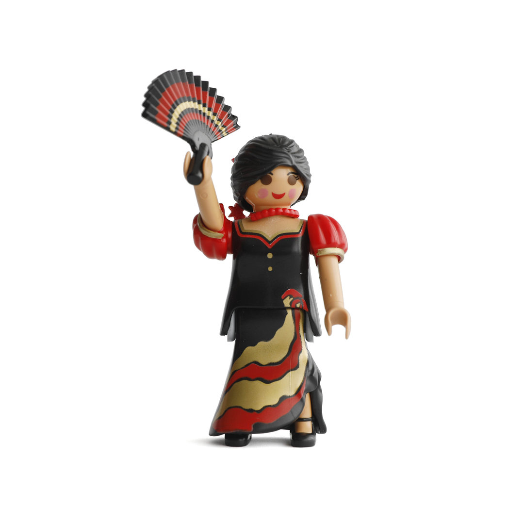 Playmobil 9333 Bailaora Flamenco sobre sorpresa ¡Serie 13! | clickclack.es