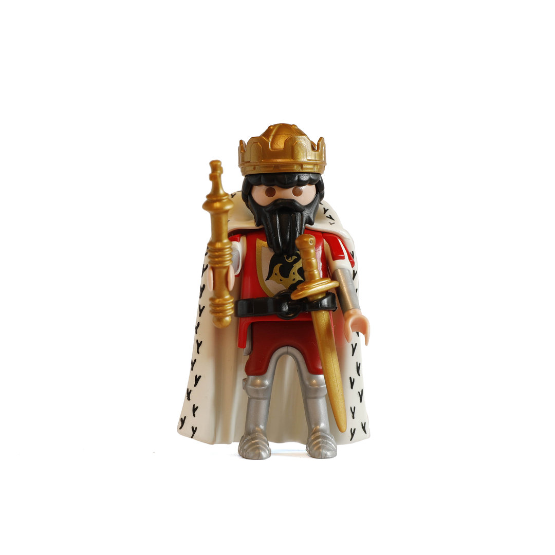 Playmobil 9332 Rey medieval sobre sorpresa ¡Serie 13! | clickclack.es