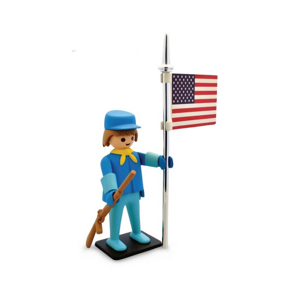 Plastoy Playmobil Soldado nordista 25cm en resina ¡Coleccionistas! | clickclack.es