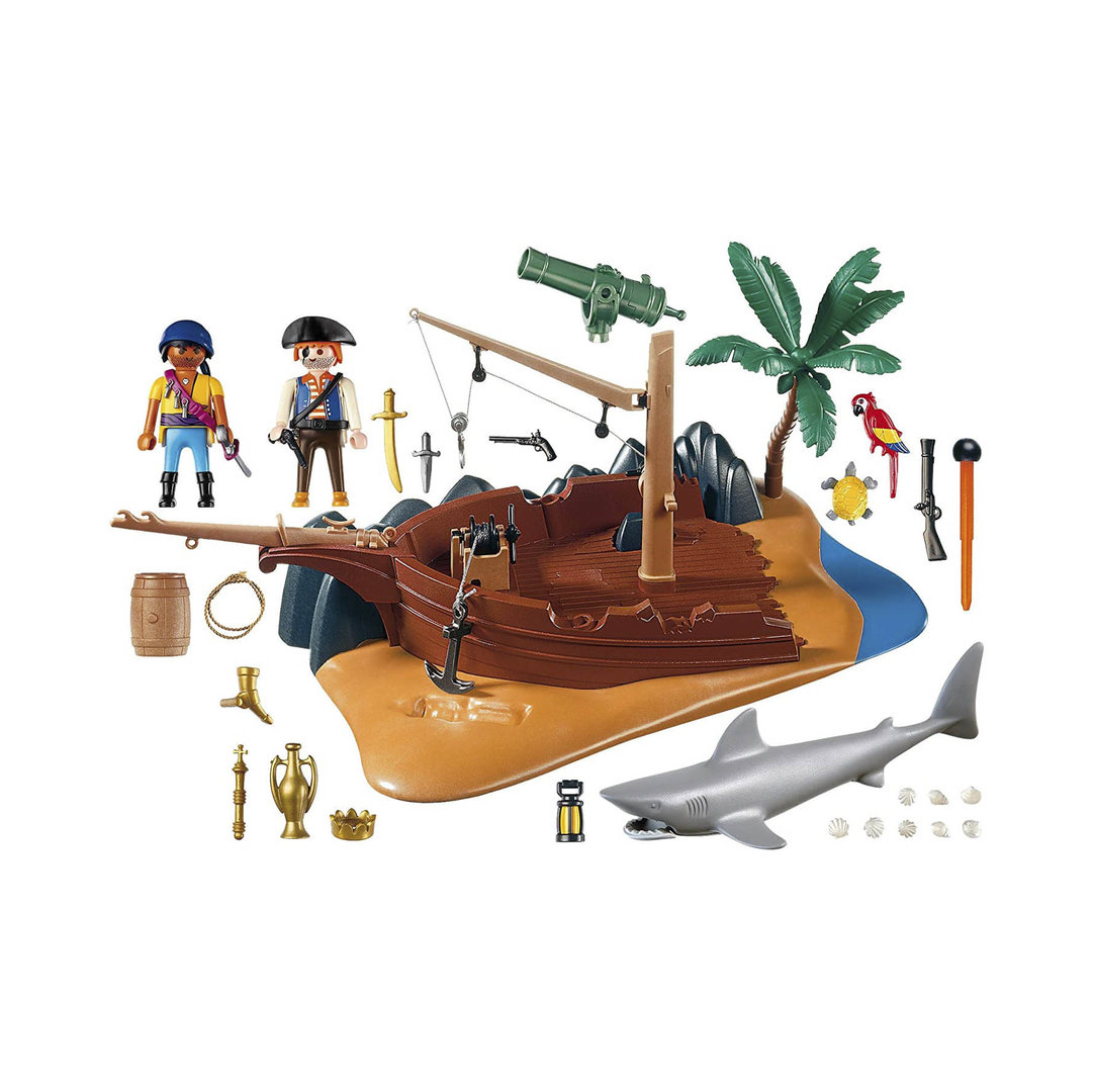 Playmobil 4136 Super set Naufragio pirata ¡Descatalogado! | clickclack.es