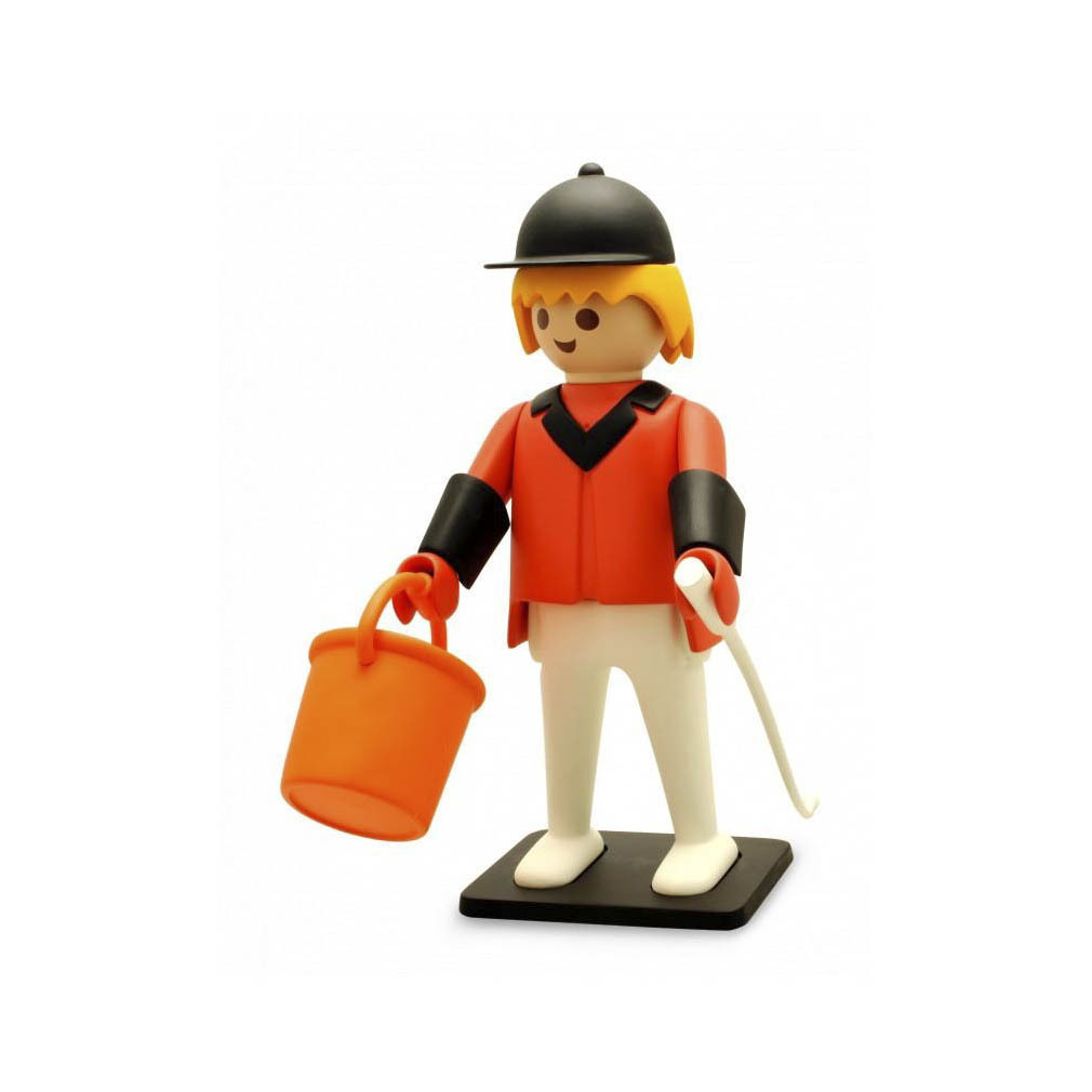 Plastoy Playmobil Jockey 25cm en resina ¡Coleccionistas! | clickclack.es