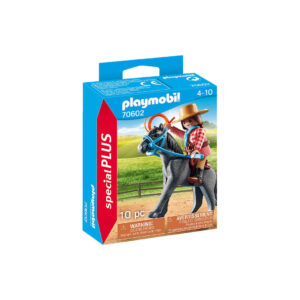 Playmobil 70602 Special Plus Vaquera a caballo ¡Western! | clickclack.es
