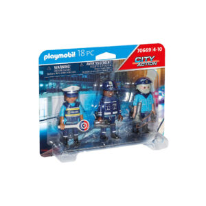 Playmobil 70669 Set figuras policía ¡City action! | clickclack.es