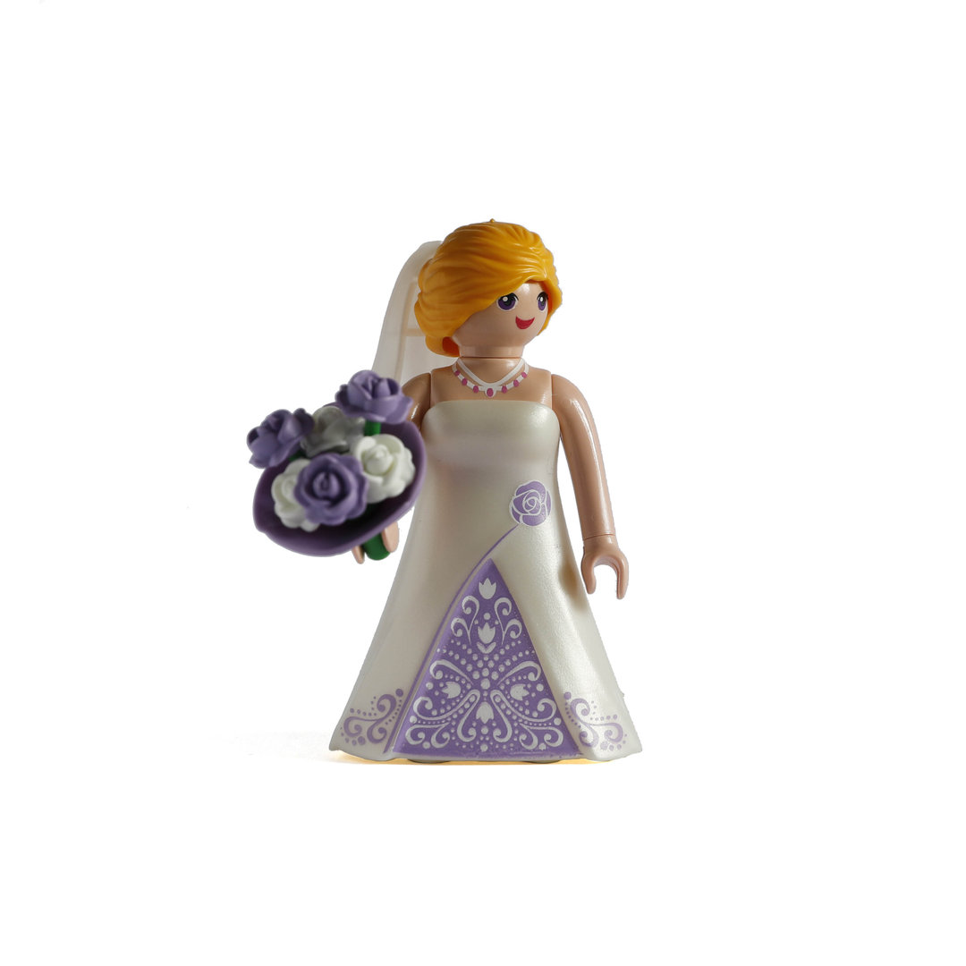 Playmobil Promocional Novia con velo ¡Mercadillo! | clickclack.es