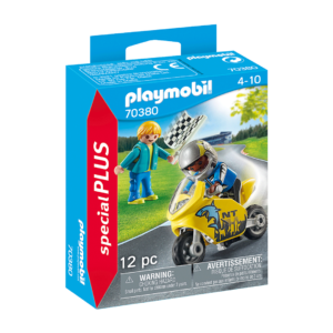 Playmobil 70380 Special Plus Niños con moto  ¡City Life! | clickclack.es
