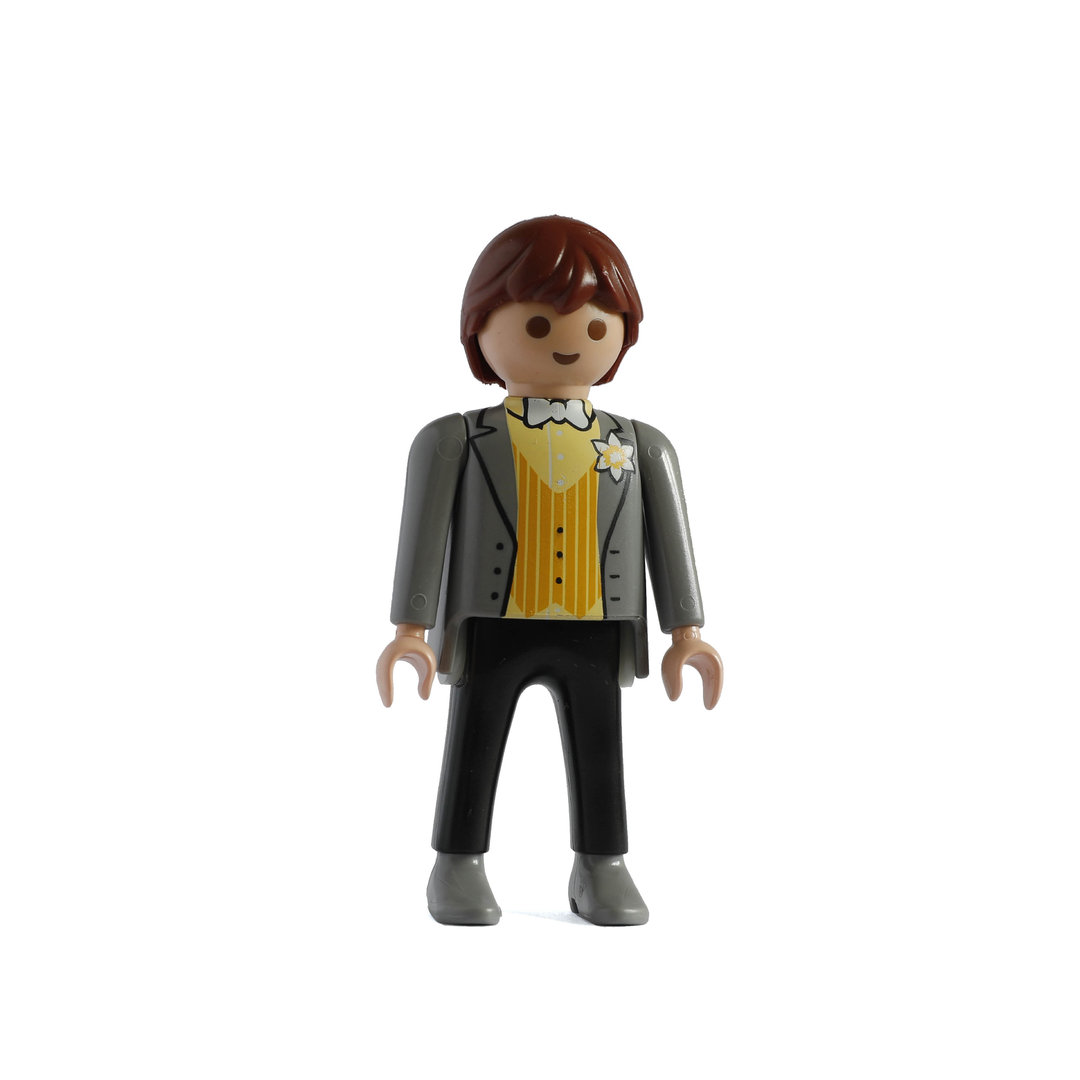 Playmobil Novio con flor en la solapa ¡Mercadillo! | clickclack.es