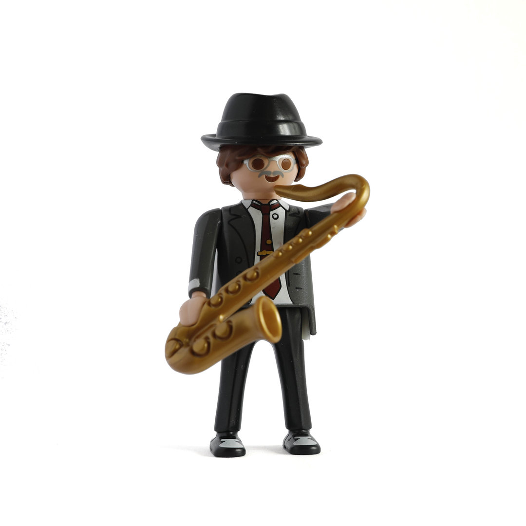 Playmobil Chico saxofonista ¡Mercadillo! | clickclack.es