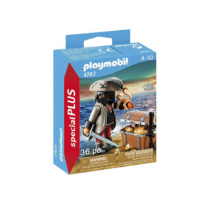 Playmobil Special Plus 4767 Pirata con cofre ¡Pirates! | clickclack.es