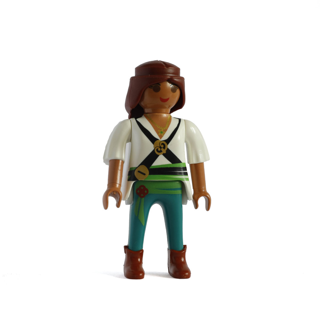 Playmobil Chica Pirata ¡Mercadillo! | clickclack.es