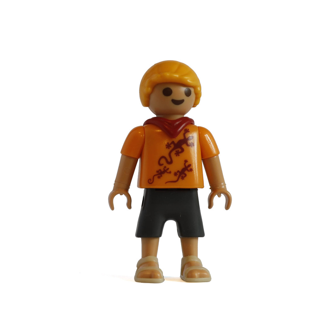 Playmobil niño camisa salamandras ¡Mercadillo! | clickclack.es