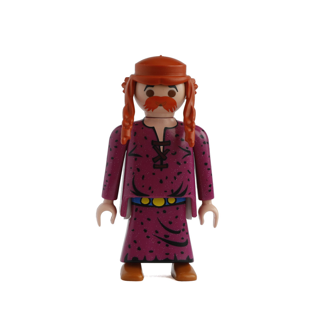 Playmobil Aldeano Galo pelirrojo ¡Mercadillo! | clickclack.es