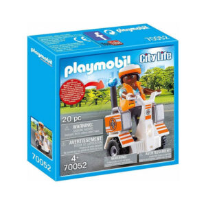 Playmobil 70052 Patinete de Equilibrio de Rescate ¡Rescue! | clickclack.es