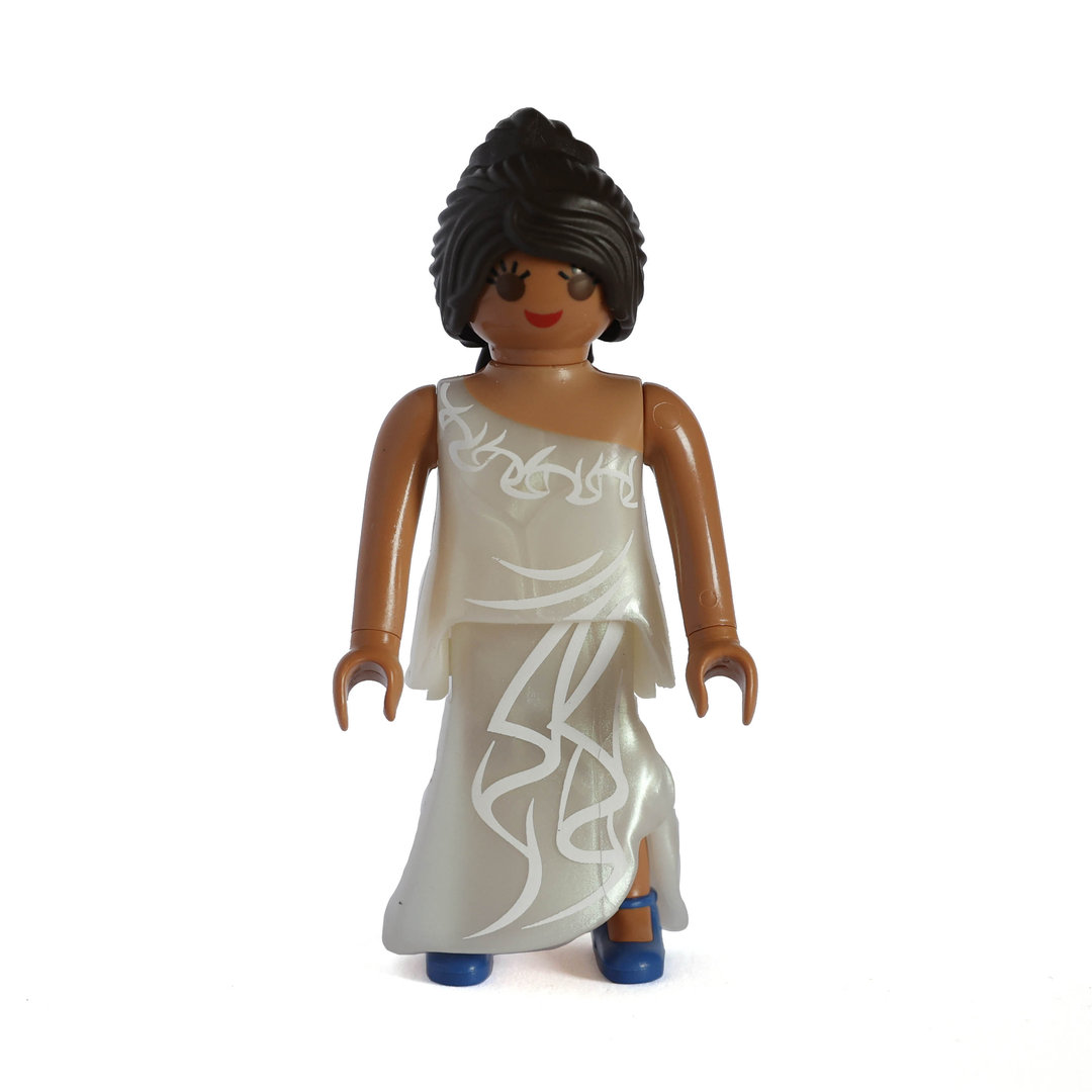 Playmobil Novia morena de vestido nacarado ¡Mercadillo! | clickclack.es