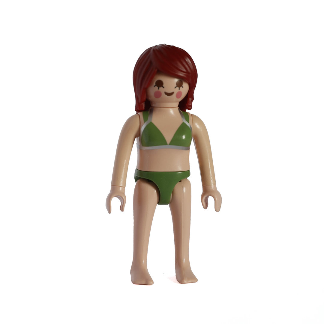 Playmobil Chica en bikini verde ¡Mercadillo! | clickclack.es