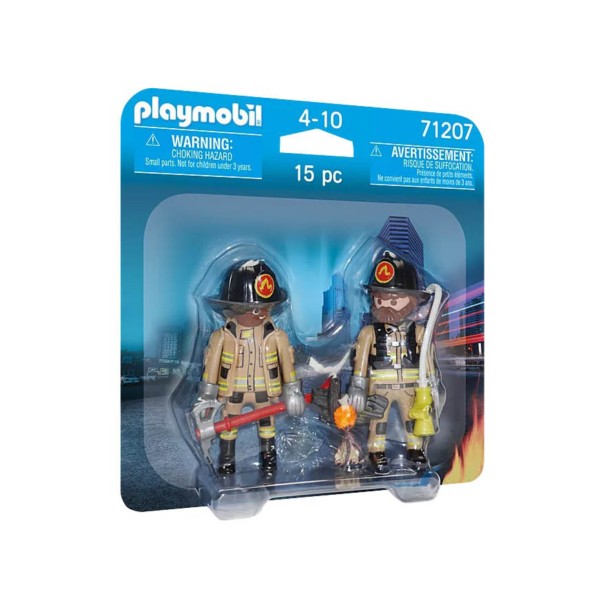 Playmobil 71207 DuoPack Bomberos ¡Duo-pack! | clickclack.es