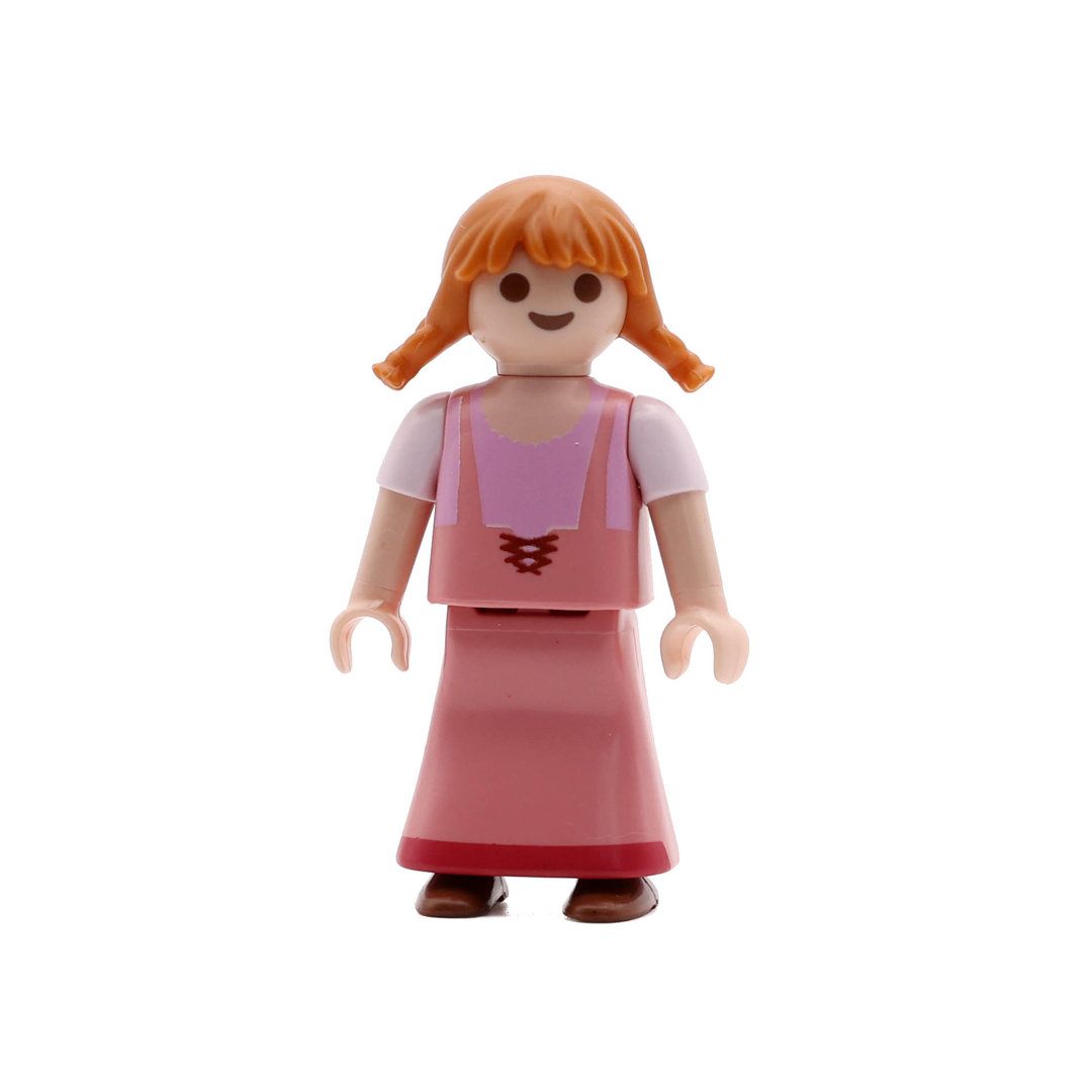 Playmobil Niña pelirroja con trenzas ¡Mercadillo! | clickclack.es