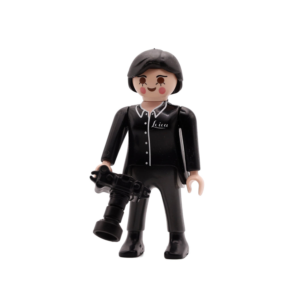 Playmobil Fotógrafa Leica con cámara ¡Mercadillo! | clickclack.es