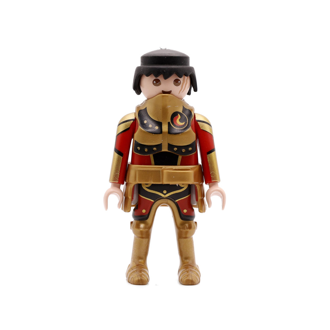 Playmobil Caballero medieval rojo oro ¡Mercadillo! | clickclack.es
