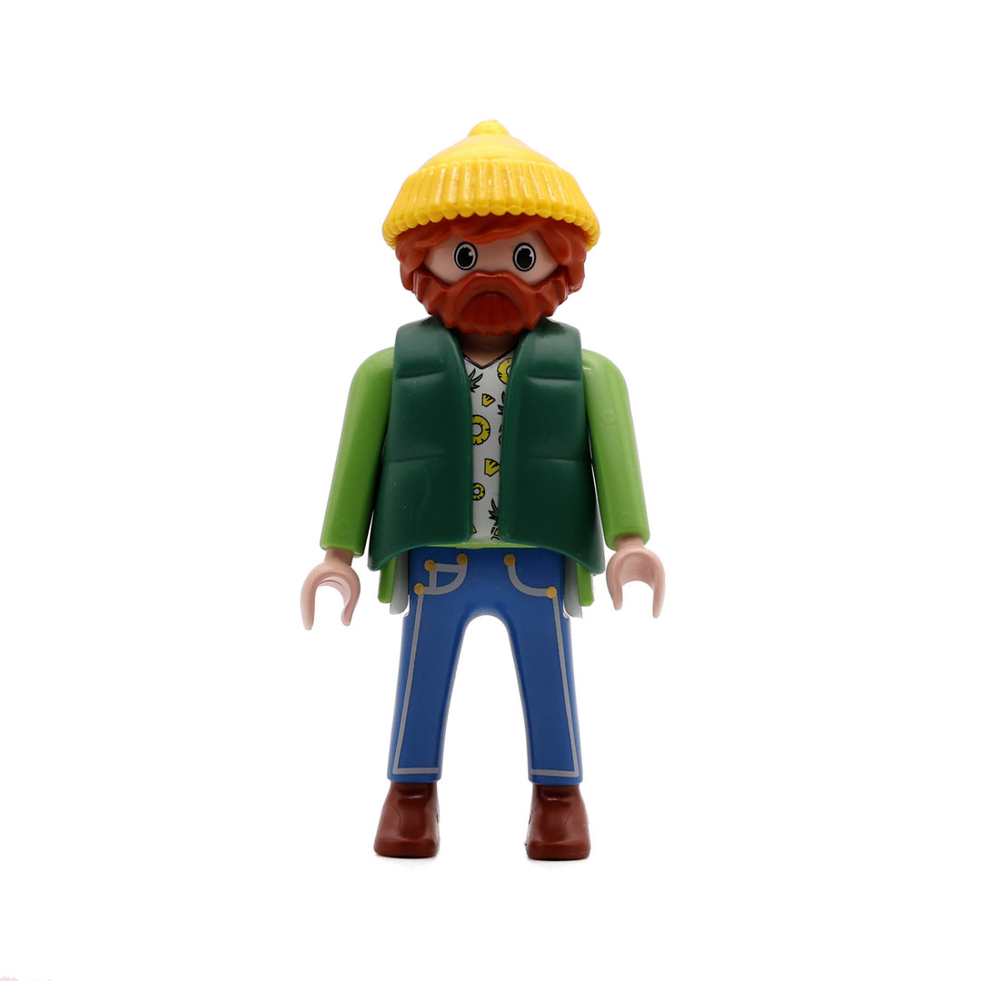 Playmobil Chico hipster con boina amarilla ¡Mercadillo! | clickclack.es