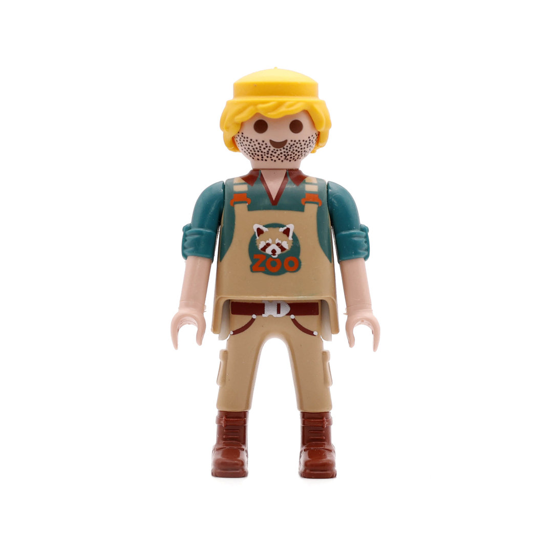 Playmobil Chico trabajador del Zoo ¡Mercadillo! | clickclack.es