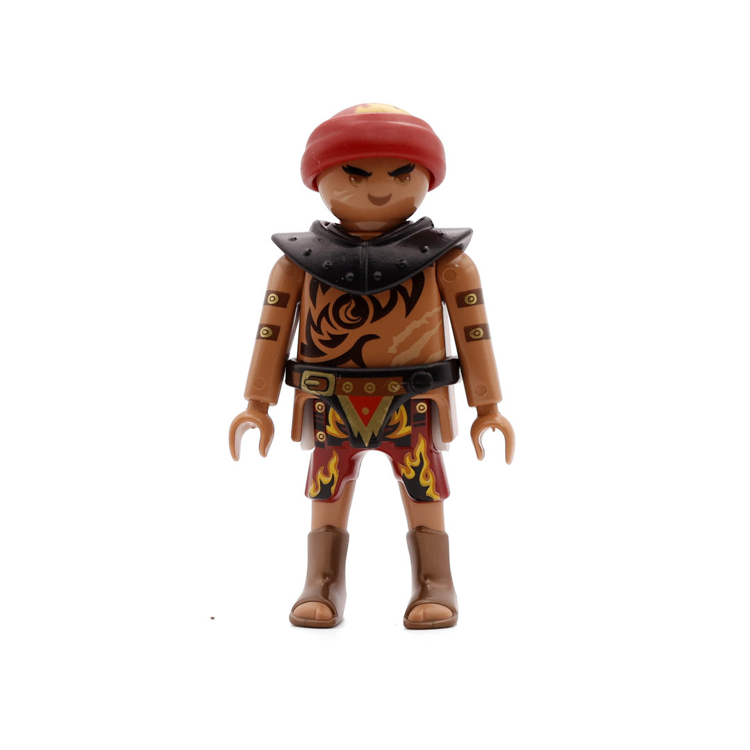 Playmobil Guerrero indígena del fuego ¡Mercadillo! | clickclack.es