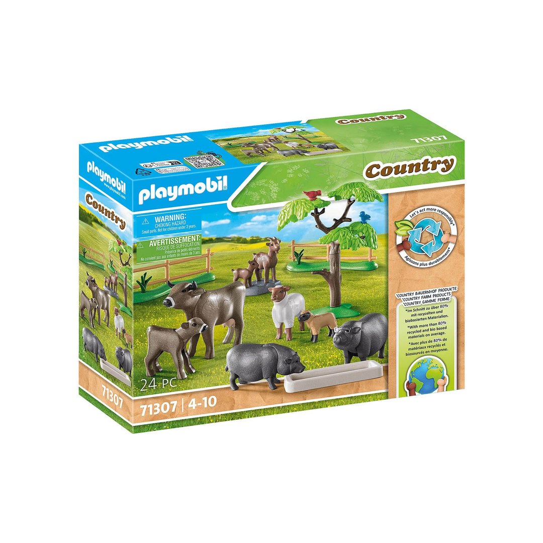 Playmobil 71307 Animales de granja ¡Country! | clickclack.es