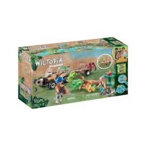 Playmobil 71011 Quad Rescate de Animales ¡Wiltopia! | clickclack.es