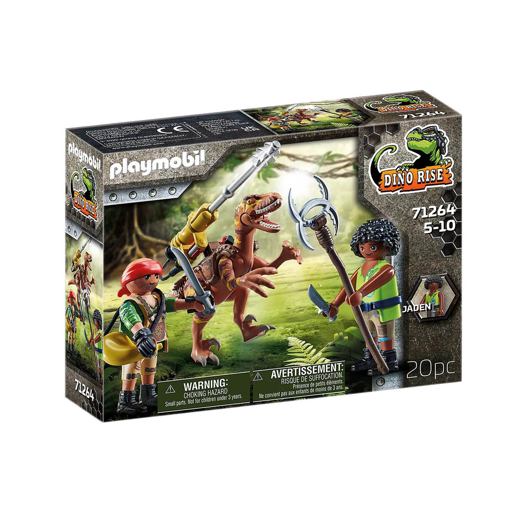 Playmobil 71264 Dinosaurio Deinonychus ¡Dinos! | clickclack.es