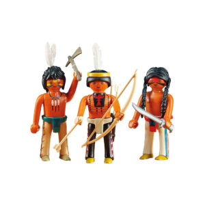 Playmobil 6272 Tres guerreros indios ¡Western! | clickclack.es