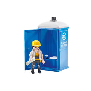 Playmobil 9844 Baño Portatil azul ¡City Action! | clickclack.es