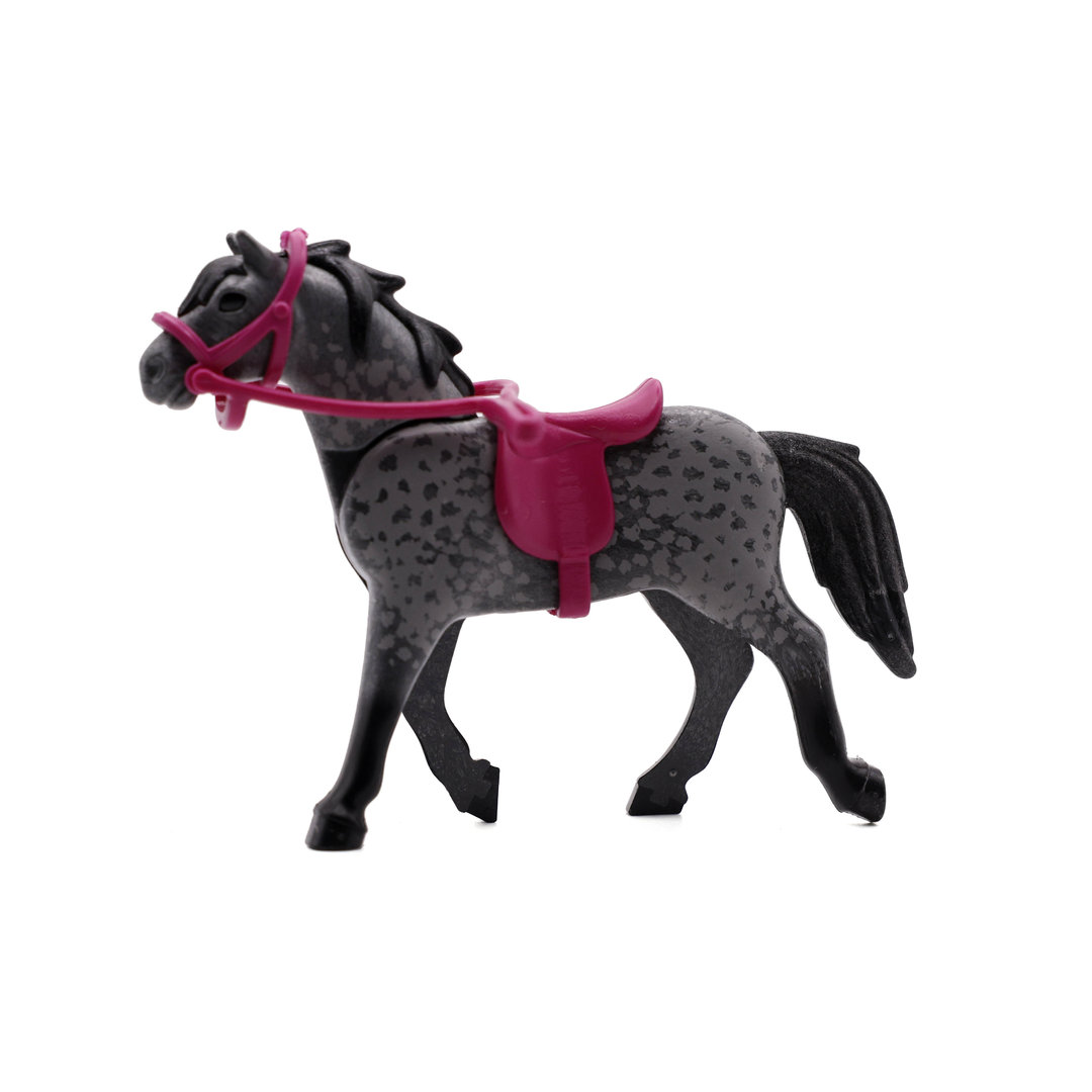Playmobil Caballo gris oscuro moteado ¡Mercadillo! | clickclack.es