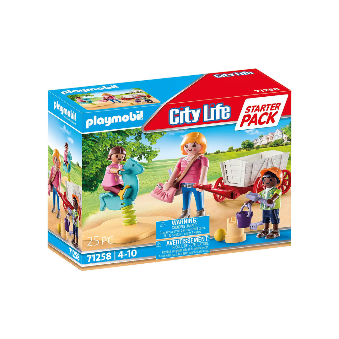 Playmobil 71258 Starter Pack Educadora con Carrito ¡City Life! | clickclack.es