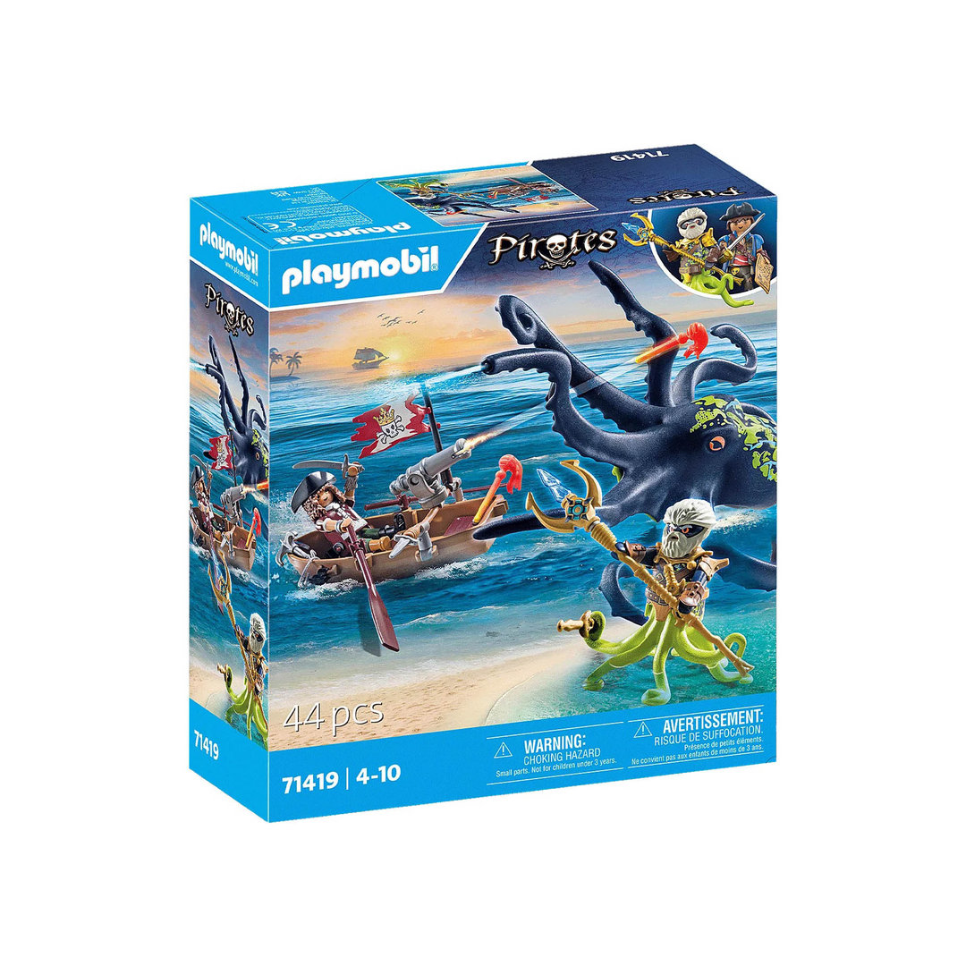 Playmobil 71419 Batalla con pulpo gigante ¡Pirates! | clickclack.es