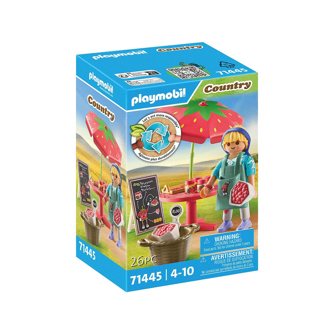 Playmobil 71445 Puesto de mermeladas caseras ¡Country! | clickclack.es
