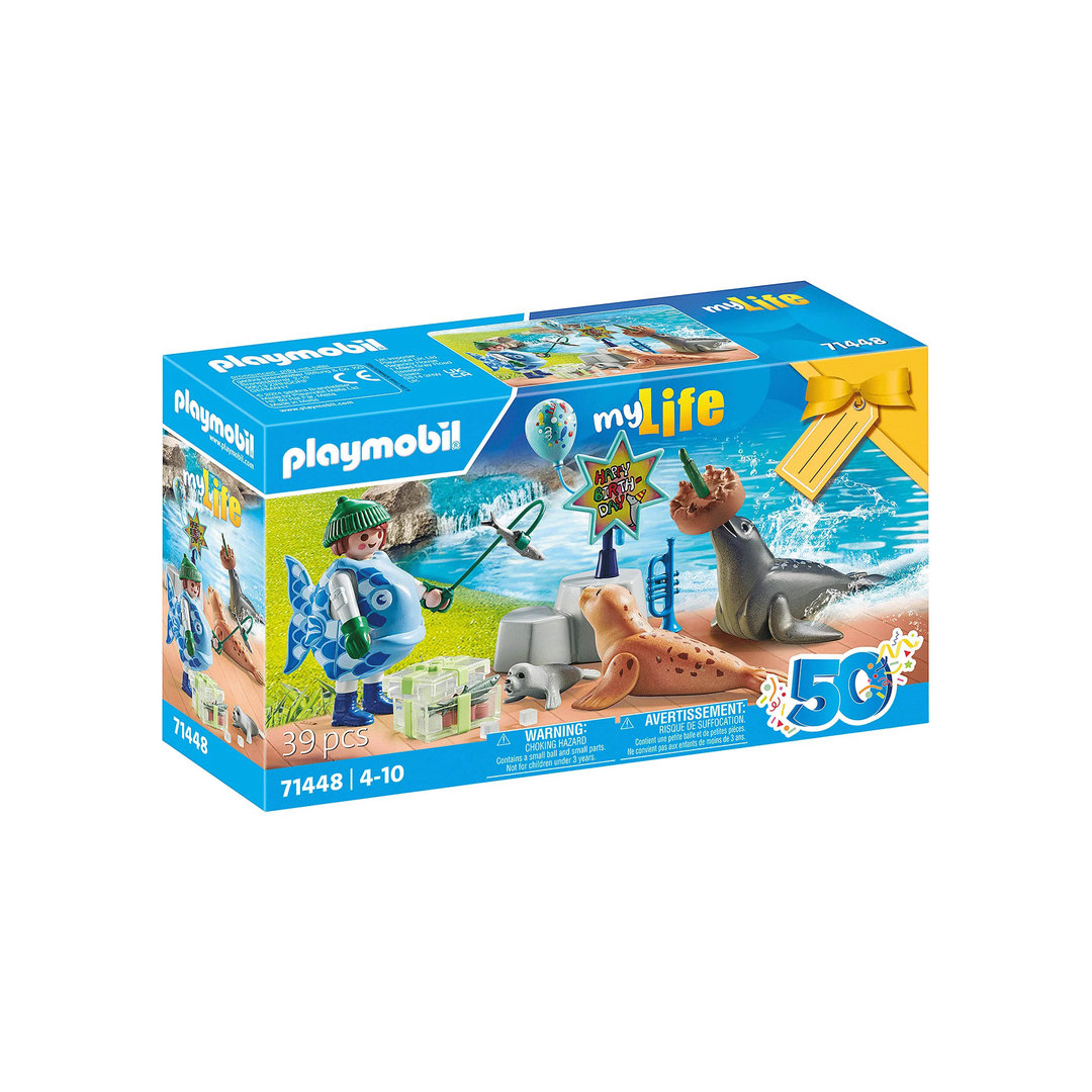 Playmobil 71448 Cuidador con animales ¡My Life! | clickclack.es
