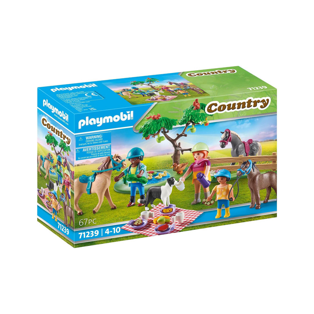 Playmobil 71239 Excursión de picnic con caballos ¡Country! | clickclack.es