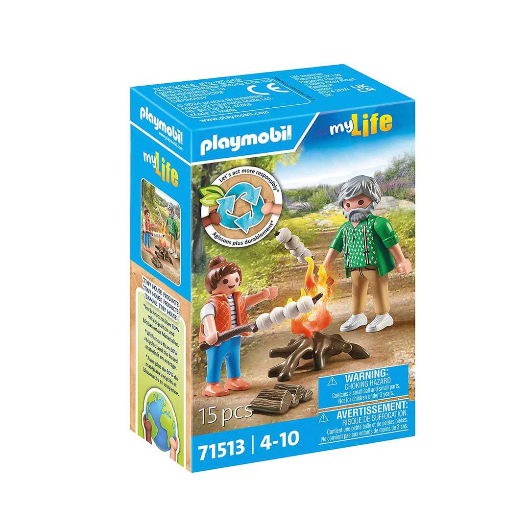 Playmobil 71513 Hoguera con malvaviscos ¡My life! | clickclack.es