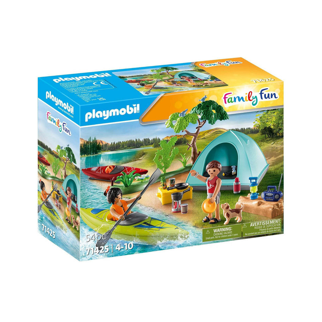 Playmobil 71425 Camping con hoguera ¡Family Fun! | clickclack.es